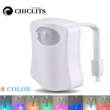 Load image into Gallery viewer, Smart Toilet Night Light LED WC