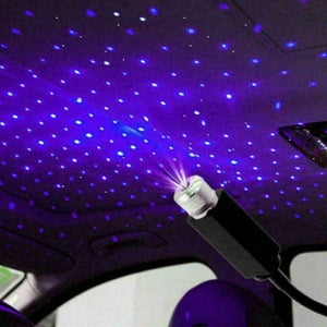 Mini LED Car Roof Star Night Light USB